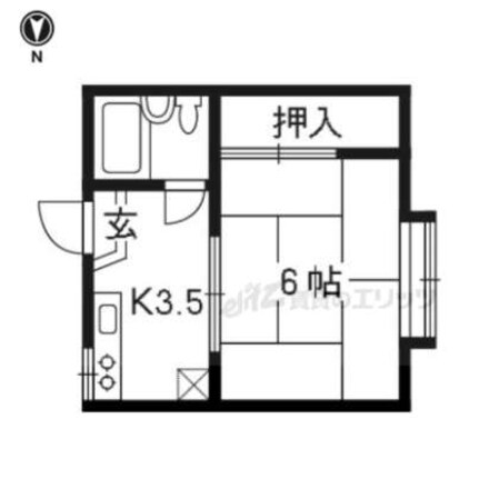 コーポ京の物件間取画像